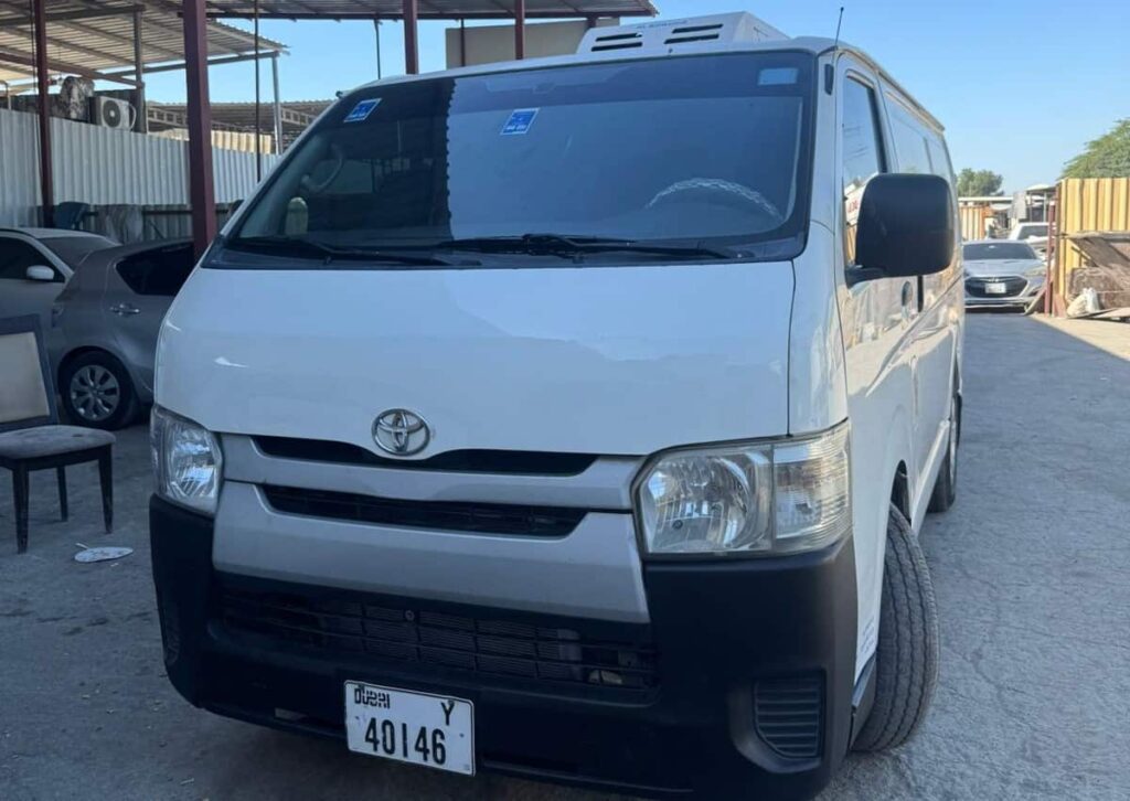 Toyota HiAce 1 Ton Chiller Vans in Dubai