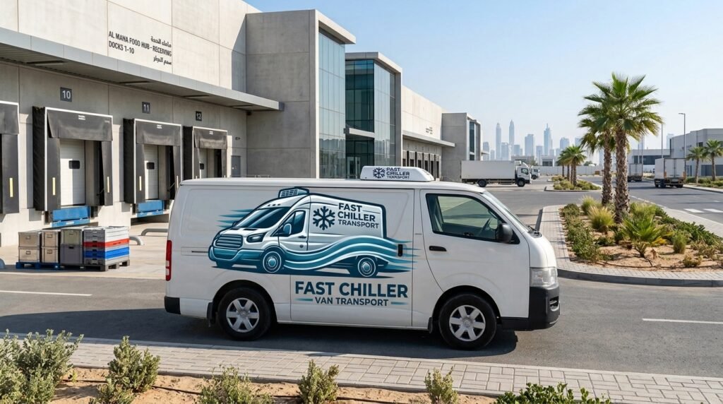 Chiller van rental in Dubai